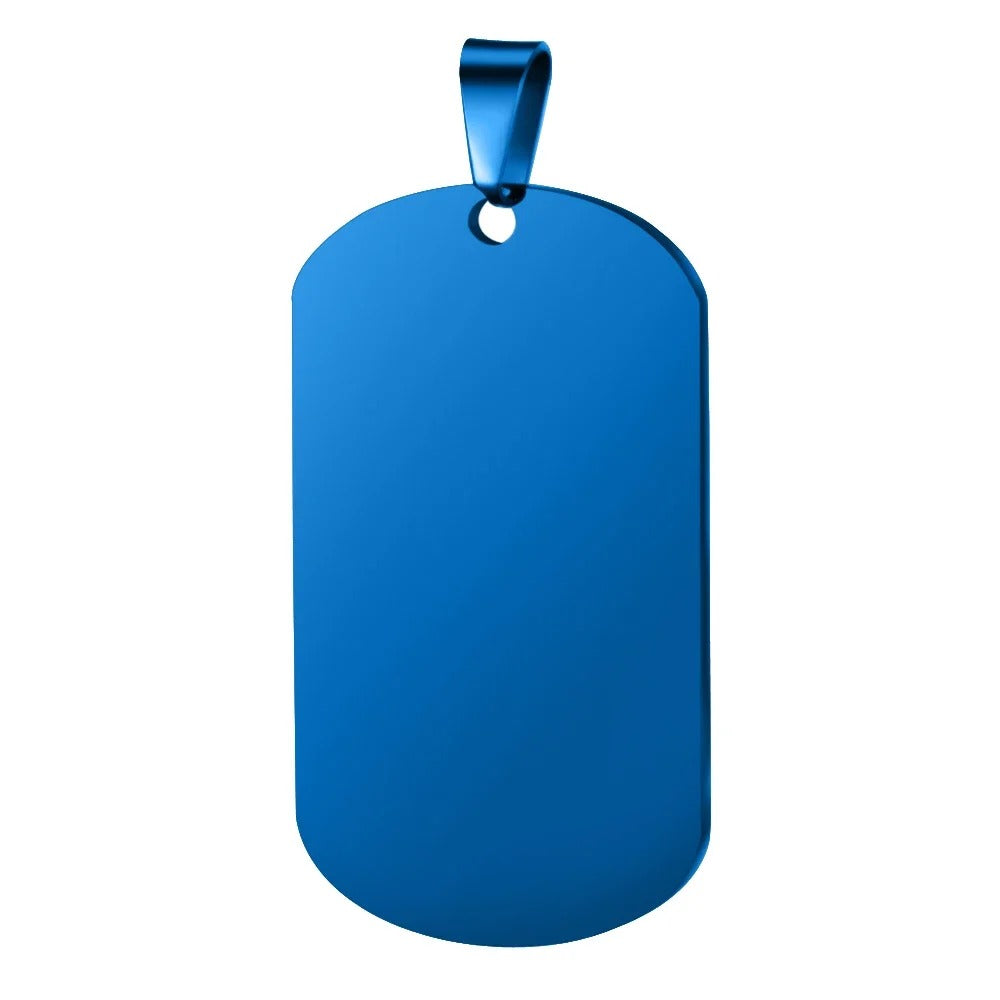Customizable Engraved Dogtag
