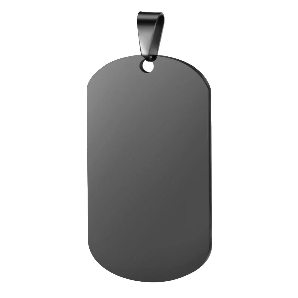 Customizable Engraved Dogtag