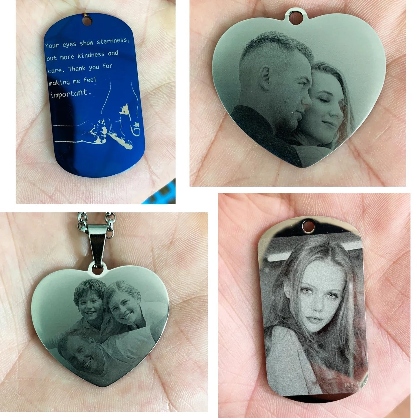 Customizable Engraved Dogtag