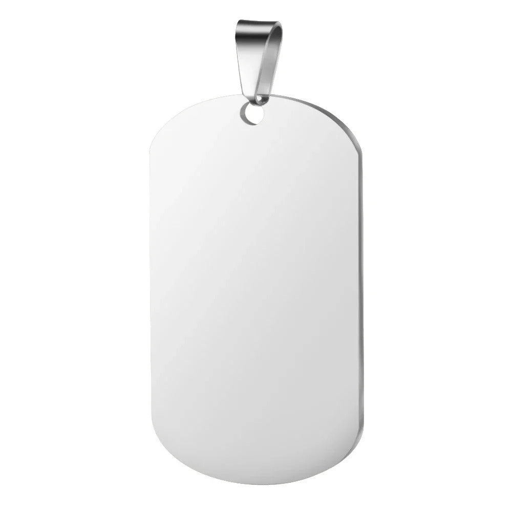 Customizable Engraved Dogtag